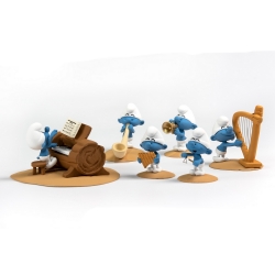 Escena de colección Fariboles con figuritas, Orquesta de Los Pitufos P3 (2020)