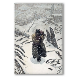 Aimant magnet décoratif Blacksad, Arctic-Nation (55x79mm)