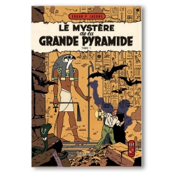 Decorative magnet Blake and Mortimer, Mystère de la Grande Pyramide T1 (55x79mm)