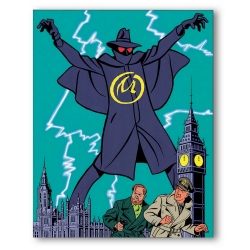 Decorative magnet Blake and Mortimer, The Yellow Mark 1953 (55x79mm)