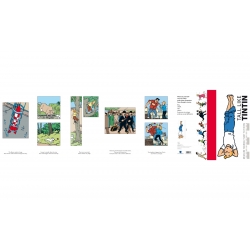 Libro medidor de altura Tintín: Tall Like Tintin Yoga 140cm (2015)