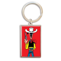 Collectible Keychain Lucky Luke, ready to shoot (3x5cm)