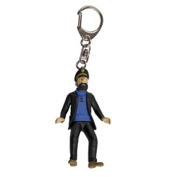 Porte-clés figurine Tintin Le Capitaine Haddock 10cm Moulinsart 42425 (2010)