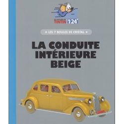 Voiture de collection Tintin, la conduite intérieure beige Nº36 1/24 (2020)