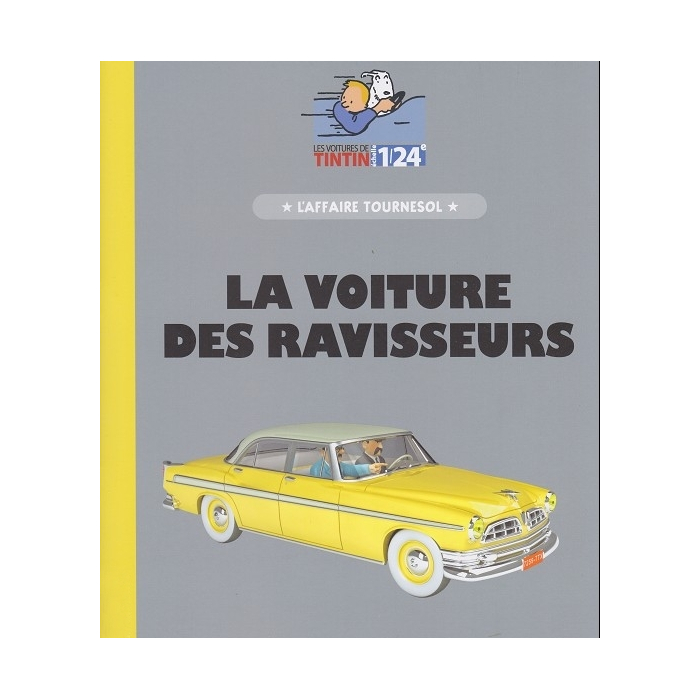 Voiture Tintin 1/24 - Jaguar Des Ravisseurs - Neuve Sous Blister Avec Livret
