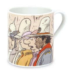 Tasse mug en porcelaine Moulinsart Moebius (Bibliothèque)