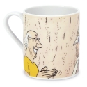 Tasse Mug Moulinsart Moebius – Porcelaine, Motif « Jamais Entendu Parler », Tintinimaginatio, Neuf