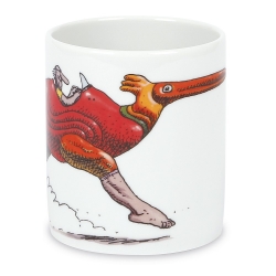 Tasse mug en porcelaine Moulinsart Moebius (Oiseau)