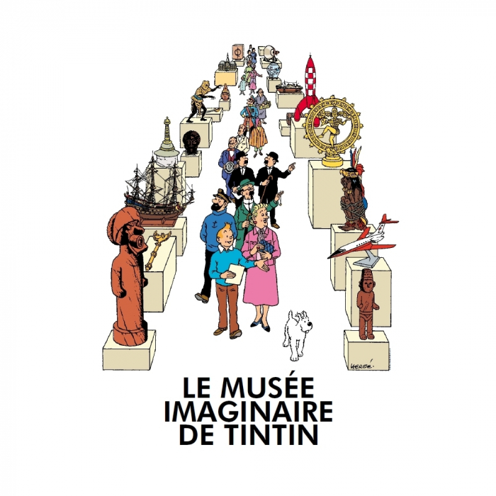 Postcard Moulinsart Le Musée imaginaire de Tintin 32289 (12,5x17,5cm)