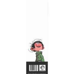 Paper Bookmark Gaston Lagaffe, hanging on the lamppost (50x170mm)