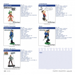 Comics resin figures catalog cac3d Pixi / Fariboles / Attakus / Leblon (2021)