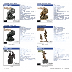Catalogue cac3d cotes de figurines en résine Pixi / Fariboles / Leblon (2021)