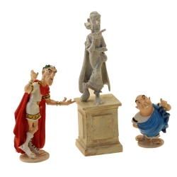 Figurine collection Pixi Astérix et Obélix, la statue de Zérozérosix 2359 (2021)