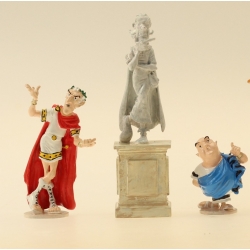 Figurine collection Pixi Astérix et Obélix, la statue de Zérozérosix 2359 (2021)