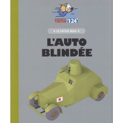 Voiture de collection Tintin, l'automitrailleuse blindée Nº42 1/24 (2020)