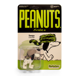 Figura Peanuts® Super7 ReAction, Snoopy con sombrero de mapache