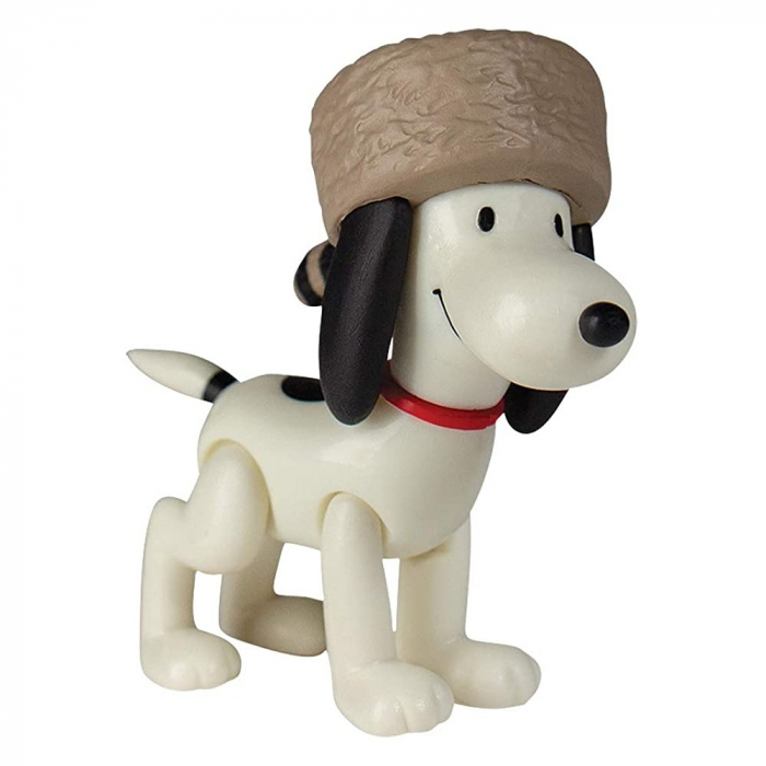 Figura Peanuts® Super7 ReAction, Snoopy con sombrero de mapache