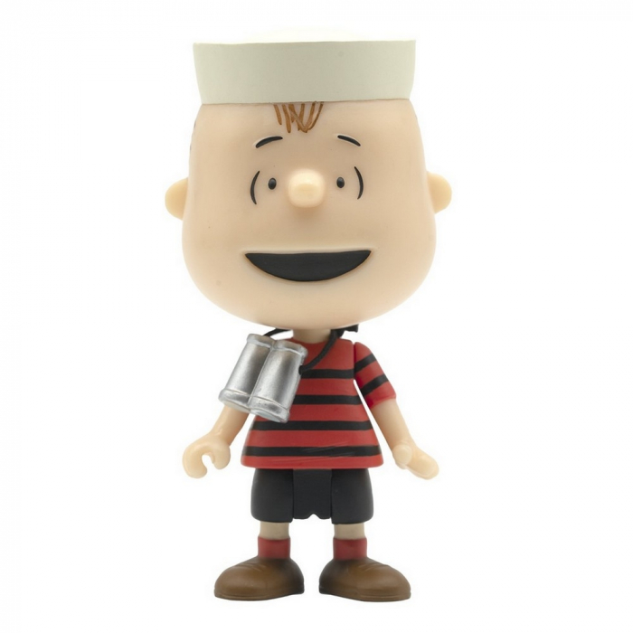 Figura Peanuts® Super7 ReAction, Linus con binoculares