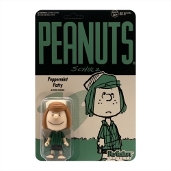 Figura Peanuts® Super7 ReAction, Peppermint Patty campamento