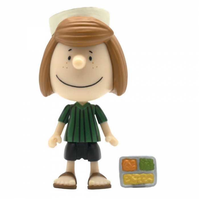 Figura Peanuts® Super7 ReAction, Peppermint Patty campamento