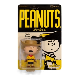 Super7 ReAction Peanuts® figurine, Charlie Brown with Cowboy hat