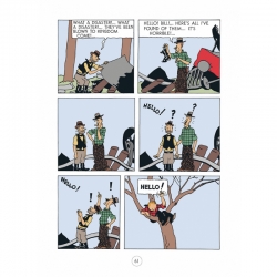 Álbum Las aventuras de Tintín T3 - Tintin in America color EN V3 (2020)