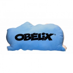 Cojín de colección SD Toys Astérix, Obélix durmiendo con Ideafix (70cm)