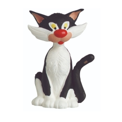 Figurita de colección Plastoy Tomás el Gafe, el gato 62103 (2020)