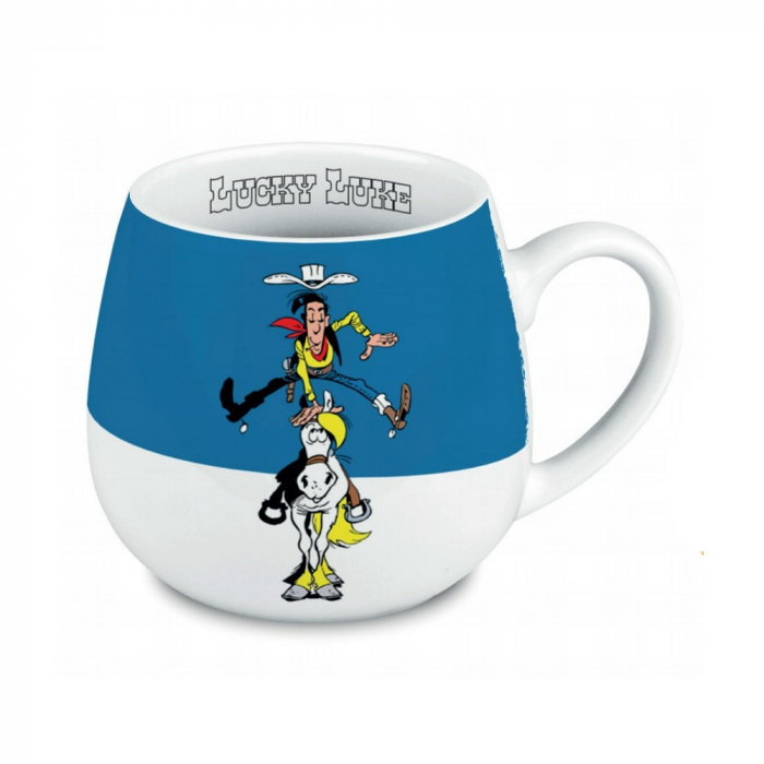 Taza mug Könitz en porcelana Lucky Luke (Jolly Jumper)