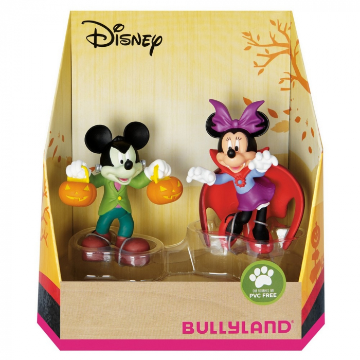 Figurines De Collection Bully Disney Mickey Et Minnie Mouse Halloween 150