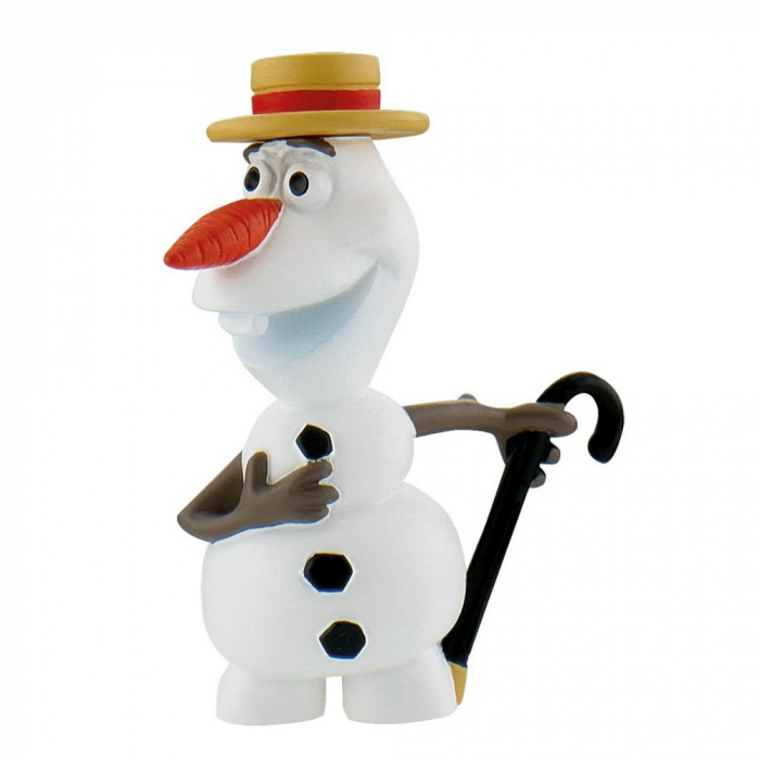 Figurine de collection Bully® Disney La Reine Des Neiges, Olaf chapeau (12969)