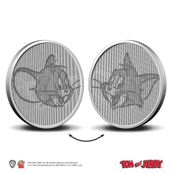 Médaille de collection Warner Bros, Tom et Jerry 80 ans (2020)