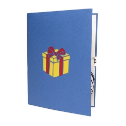 Carte de vœux Pop-Up Hartensteler Les Schtroumpfs, Schtroumpf Farceur (15x20cm)