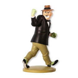 Collectible figurine Tintin, Gibbons the bully 12cm + Booklet Nº63 (2014)