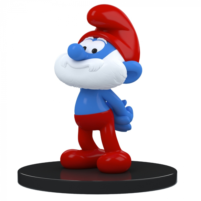 Collectible figurine Puppy The Smurfs, Papa Smurf 11cm (2021)