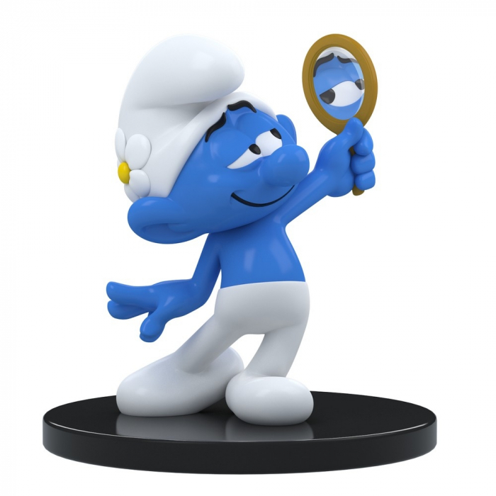 Collectible figurine Puppy The Smurfs, The Coquet Smurf 11cm (2021)