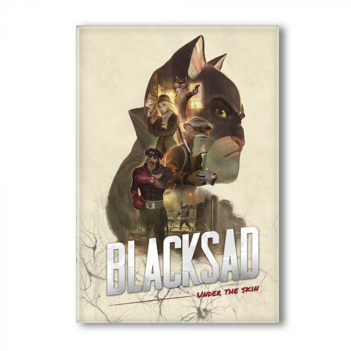 Imán decorativo Blacksad, Under the Skin (55x79mm)