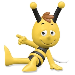 Schleich® figurine Maya the Bee, Willy sitting (27003)