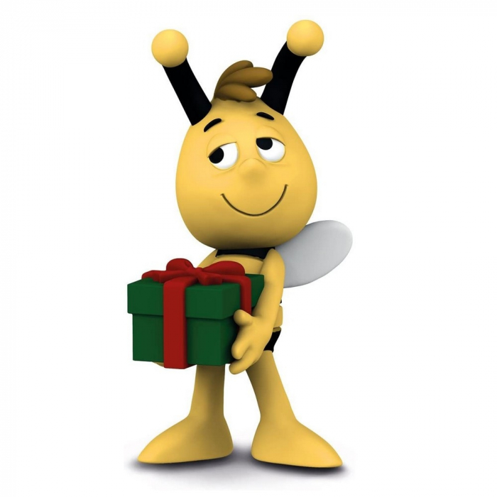 Schleich® figurine Maya the Bee, Willy with gift (27010)