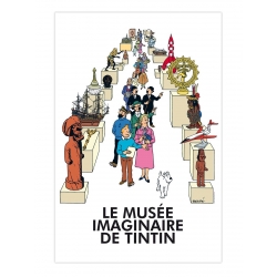 Póster Cartel Moulinsart Le Musée imaginaire de Tintín 23004 (40x60cm)