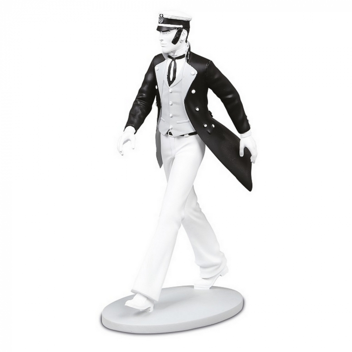 Collectible Resin figurine Moulinsart Corto Maltese Black and White 23cm (2021)