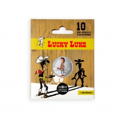 Medalla de colección Lucky Luke, Calamity Jane 34mm (2021)