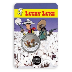 Médaille de collection Lucky Luke, Un cow-boy dans le coton 34mm (2020)