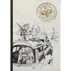 Álbum de lujo Black & White Spirou y Fantasio: Spirou chez les Soviets (2021)
