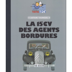 Voiture de collection Tintin, la 15CV des agents bordures Nº48 1/24 (2021)