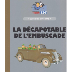 Collectible car Tintin, the brown Ford V8 convertible Nº50 1/24 (2021)