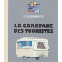 Voiture de collection Tintin, la caravane des touristes dans L'île noire Nº51 1/24 (2021)
