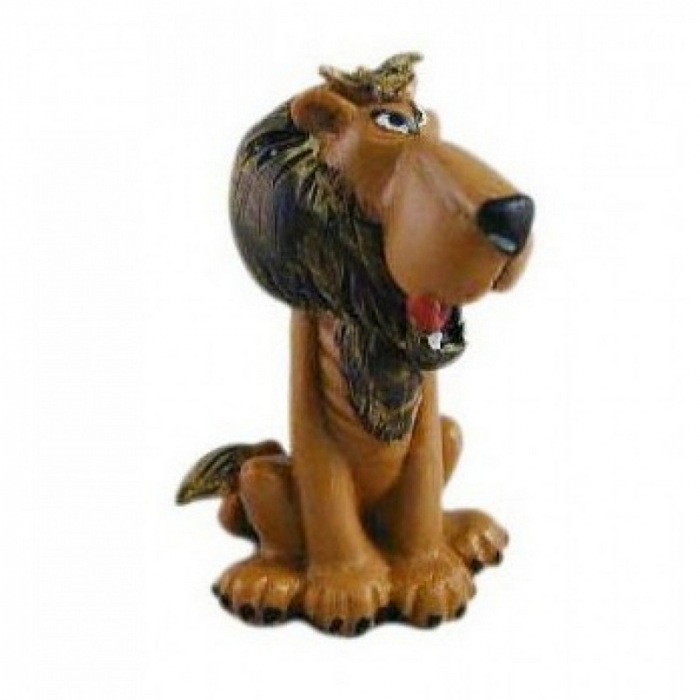 Figurine de collection Plastoy Astérix et Obélix, le lion du cirque 69020 (2005)
