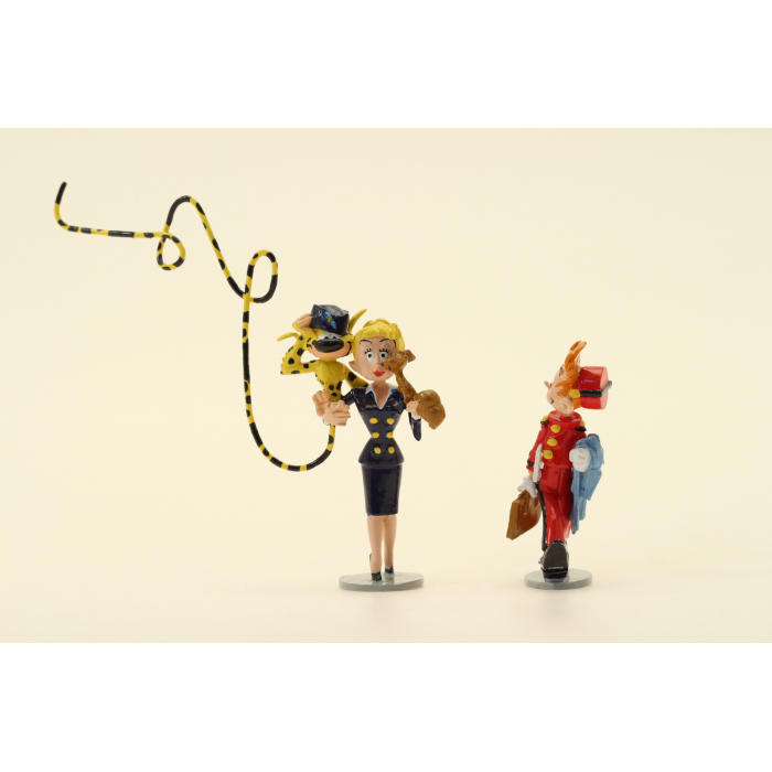 Figurine Pixi Pile & Face Spirou chez les Soviets 2025 (04124