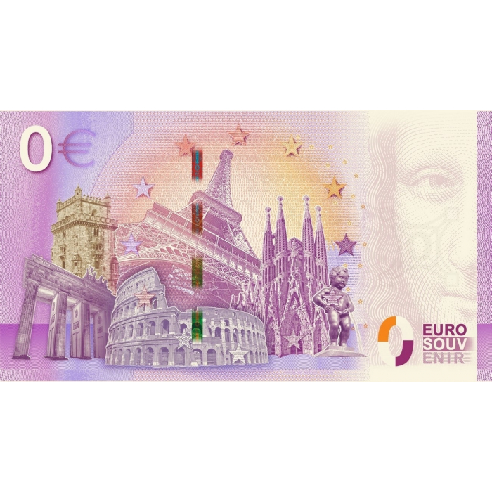 0 Euro Souvenir Billet Zoo Rostock Polarium Allemagne - Billet Collection 135x74mm